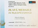 Aqua-therm Praha 2005 - Zlatá medaila za najlepší exponát, Nízkopotenciálny veľkoplošný systém pre celoročné udržanie tepelnej pohody